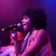Syesha Mercado speaks as Verizon Celebrates Consumers With “The Big Payoff” Featuring A Special Exclusive Performance By Melanie Fiona And Expert Entertainment Panel on May 15, 2015 in New York City.